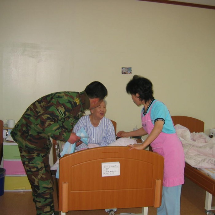 군부대 자원봉사 (2007년 02월 12일)